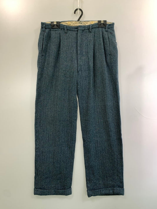 【中古品】【メンズ】 VINTAGE ヴィンテージ WOOL SLACKS ウールスラックス ボトムス 157-260320-zi-35-min サイズ：不明 カラー：ブルー系 万代Net店