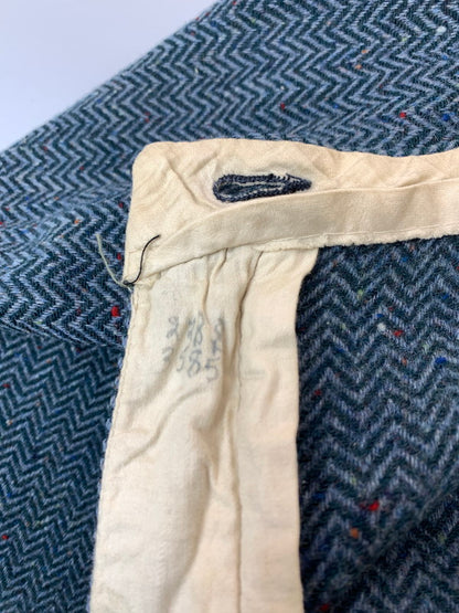 【中古品】【メンズ】 VINTAGE ヴィンテージ WOOL SLACKS ウールスラックス ボトムス 157-260320-zi-35-min サイズ：不明 カラー：ブルー系 万代Net店