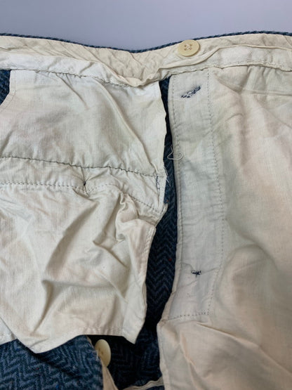 【中古品】【メンズ】 VINTAGE ヴィンテージ WOOL SLACKS ウールスラックス ボトムス 157-260320-zi-35-min サイズ：不明 カラー：ブルー系 万代Net店