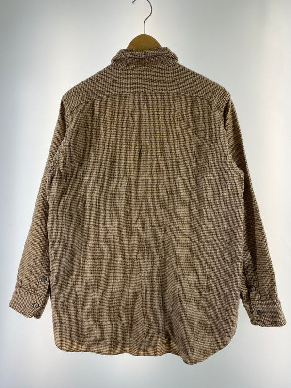 【現状渡し品】【メンズ】 WOOLRICH ウールリッチ 50's CPO SHIRT VINTAGE 50年代 チーフぺティーオフィサー シャツ 長袖 トップス ヴィンテージ 146-260226-kk-06-min サイズ：16 カラー：ベージュ 万代Net店