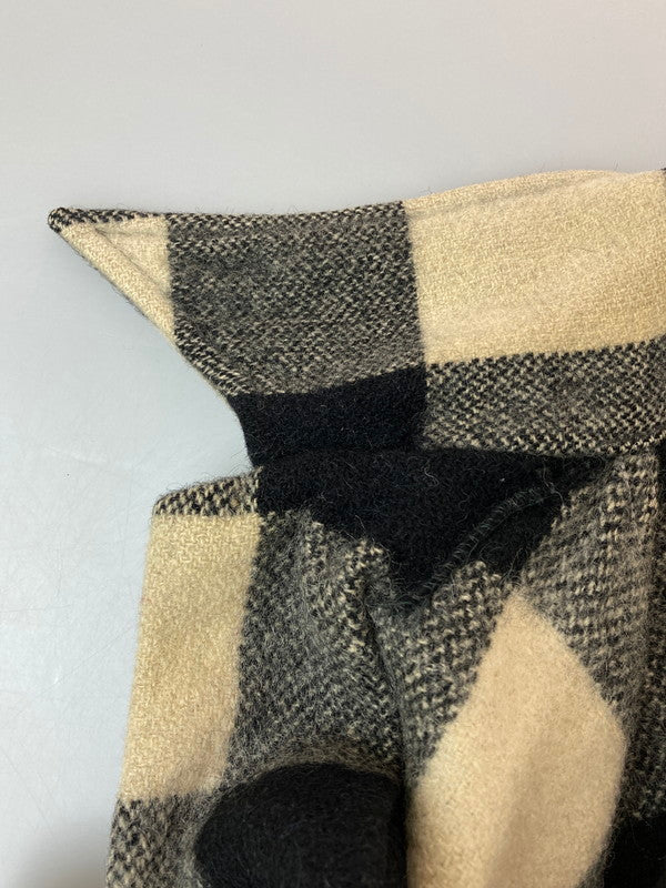 【中古品】【メンズ】 THE SPADE 40-50's CPO WOOL SHIRT ウールシャツ 長袖シャツ トップス 146-260210-yn-33-min サイズ：表記なし 下記参照 カラー：ブラック/オフホワイト 万代Net店