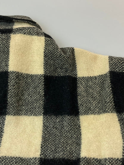 【中古品】【メンズ】 THE SPADE 40-50's CPO WOOL SHIRT ウールシャツ 長袖シャツ トップス 146-260210-yn-33-min サイズ：表記なし 下記参照 カラー：ブラック/オフホワイト 万代Net店