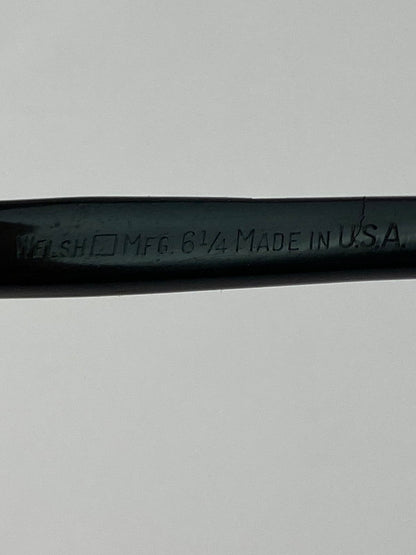 【現状渡し品】【メンズ】 WELSH MFG ウェルシュ・マニュファクチャリング 60’s SAFETY GLASS 推定60年代 セーフティグラス アイウェア アクセサリー 203-260211-kk-20-min サイズ：表記なし カラー：BLACK 万代Net店