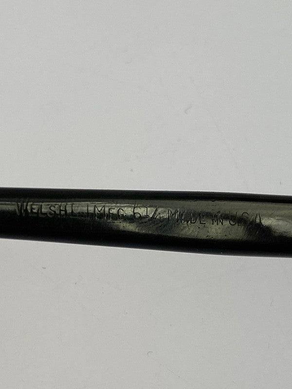 【現状渡し品】【メンズ】 WELSH MFG ウェルシュ・マニュファクチャリング 60’s SAFETY GLASS 推定60年代 セーフティグラス アイウェア アクセサリー 203-260211-kk-20-min サイズ：表記なし カラー：BLACK 万代Net店