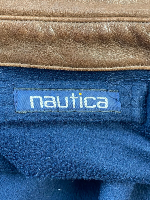 【中古品】【メンズ】 NAUTICA ノーティカ 90's REVERSIBLE JACKET 90年代 リバーシブルジャケット アウター 146-260226-kk-09-min サイズ：XL カラー：ネイビー 万代Net店
