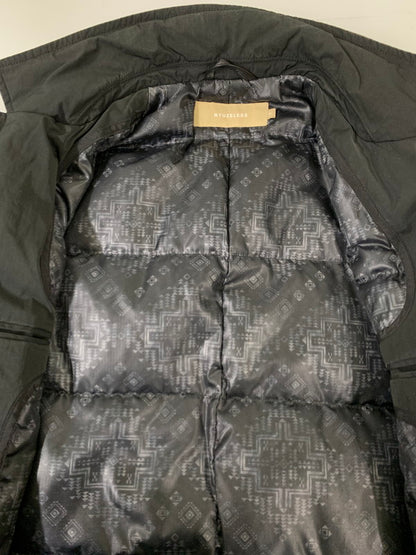 【中古品】【メンズ】 NYUZELESS ニューズレス DOWN CHESTER COAT 203-5005 ダウンチェスターコート アウター 147-260222-kk-23-min サイズ：1 カラー：ブラック 万代Net店