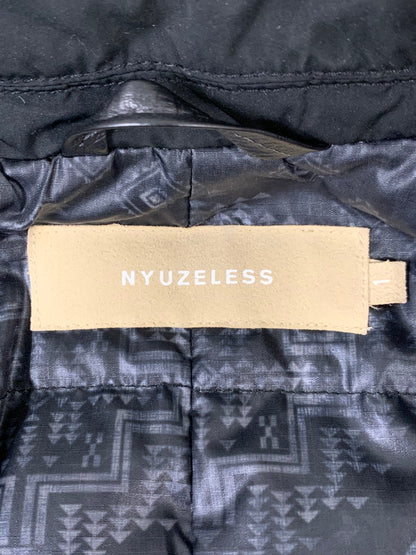 【中古品】【メンズ】 NYUZELESS ニューズレス DOWN CHESTER COAT 203-5005 ダウンチェスターコート アウター 147-260222-kk-23-min サイズ：1 カラー：ブラック 万代Net店