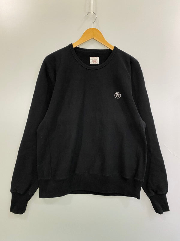 【中古品】【メンズ】 WESTRIDE ウエストライド 25AW RW CREW 25-03 クルーネックスウェット トップス トレーナー 145-260214-kk-15-min サイズ：M カラー：ブラック 万代Net店
