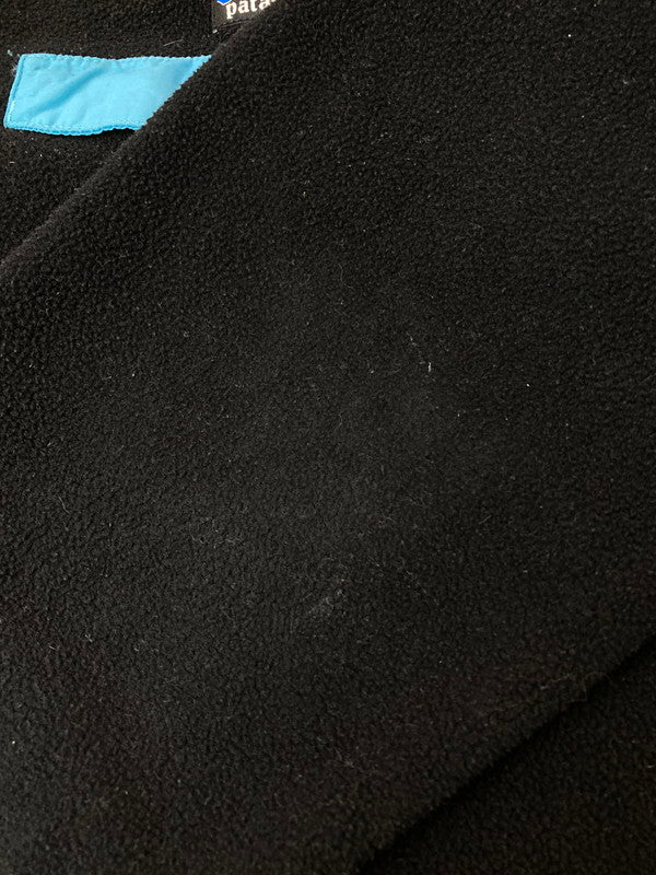 【中古品】【メンズ/レディース】 patagonia パタゴニア SYNCHILLA SNAP-T 25455 15年製 シンチラ スナップT プルオーバー トップス 144-260210-yn-27-min サイズ：WOMEN’S XL カラー：BLACK/TURQUOISE 万代Net店