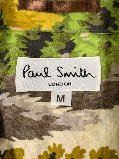 【中古品】【メンズ】 Paul Smith ポール・スミス S/S HAWAIIAN SHIRT ショートスリーブ ハワイアンシャツ 半袖 トップス アロハシャツ 庭園 141-260222-kk-18-min サイズ：M カラー：マルチカラー 万代Net店
