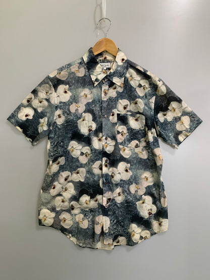 【中古品】【メンズ】 Paul Smith ポール・スミス S/S HAWAIIAN SHIRT ショートスリーブ ハワイアンシャツ 半袖 トップス アロハシャツ 胡蝶蘭 141-260222-kk-19-min サイズ：L カラー：マルチカラー 万代Net店