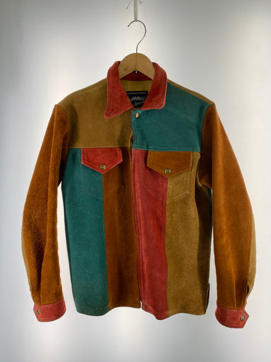 【中古品】【メンズ】 Pherrow's フェローズ MULTI COLLAR SUEDE LEATHER JACKET マルチカラー スエードレザージャケット アウター 145-260211-kk-31-min サイズ：38 カラー：マルチカラー 万代Net店