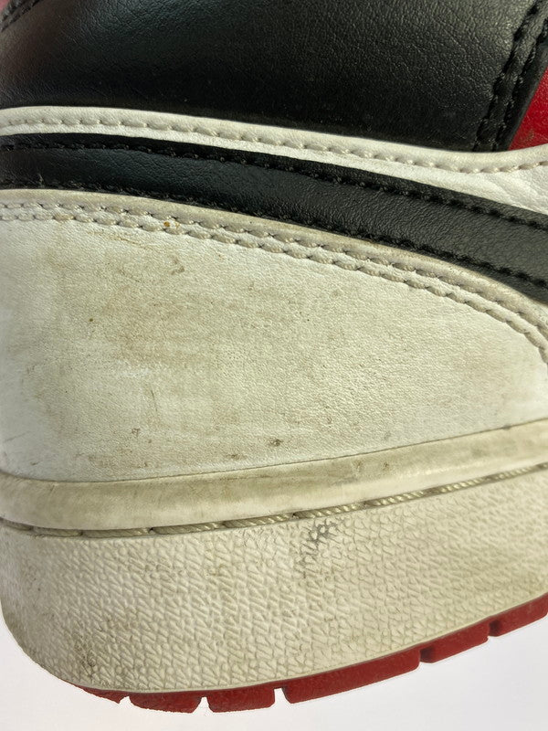 【ジャンク品】【メンズ】 NIKE ナイキ AIR JORDAN 1 MID DQ8426-106 エア ジョーダン 1 ミッド スニーカー 靴 160-260211-kk-04-min カラー：WHITE/GYM RED-BLACK 万代Net店