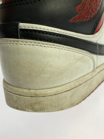 【ジャンク品】【メンズ】 NIKE ナイキ AIR JORDAN 1 MID DQ8426-106 エア ジョーダン 1 ミッド スニーカー 靴 160-260211-kk-04-min カラー：WHITE/GYM RED-BLACK 万代Net店