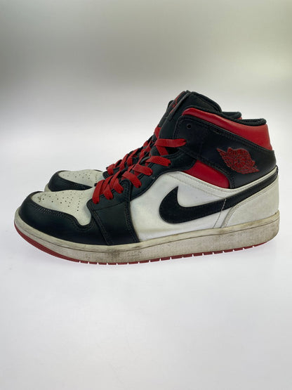 【ジャンク品】【メンズ】 NIKE ナイキ AIR JORDAN 1 MID DQ8426-106 エア ジョーダン 1 ミッド スニーカー 靴 160-260211-kk-04-min カラー：WHITE/GYM RED-BLACK 万代Net店