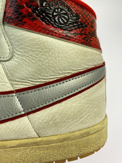 【ジャンク品】【メンズ】 NIKE ナイキ × AWAKE NY アウェイク ニューヨーク 別注 コラボ AIR SHIP PE SP FN8675-100 ジョーダン エア シップ PE スペシャル スニーカー 靴 160-260211-kk-06-min カラー：SAIL/BLACK-UNIVERSITY RED 万代Net店