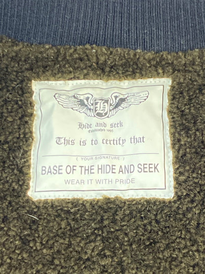 【中古品】【メンズ】 HideandSeek ハイドアンドシーク 15AW MA-1 FLIGHT JACKET アウター フライトジャケット 142-260211-kk-27-min サイズ：M カラー：TIGER CAMO 万代Net店