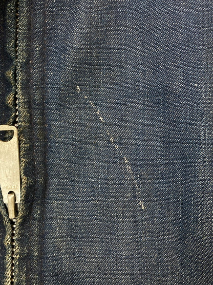 【現状渡し品】【メンズ】 BIG MAC ビッグマック WORK JACKET 70'S ワークジャケット 70年代 ヴィンテージ フルジップ デニムジャケット メンズ アウター 146-260213-em-07-min カラー：インディゴ 万代Net店