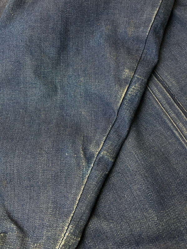 【現状渡し品】【メンズ】 BIG MAC ビッグマック WORK JACKET 70'S ワークジャケット 70年代 ヴィンテージ フルジップ デニムジャケット メンズ アウター 146-260213-em-07-min カラー：インディゴ 万代Net店