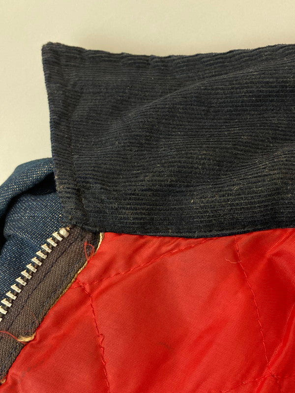 【現状渡し品】【メンズ】 BIG MAC ビッグマック WORK JACKET 70'S ワークジャケット 70年代 ヴィンテージ フルジップ デニムジャケット メンズ アウター 146-260213-em-07-min カラー：インディゴ 万代Net店