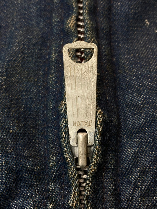 【現状渡し品】【メンズ】 BIG MAC ビッグマック WORK JACKET 70'S ワークジャケット 70年代 ヴィンテージ フルジップ デニムジャケット メンズ アウター 146-260213-em-07-min カラー：インディゴ 万代Net店