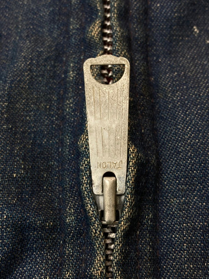 【現状渡し品】【メンズ】 BIG MAC ビッグマック WORK JACKET 70'S ワークジャケット 70年代 ヴィンテージ フルジップ デニムジャケット メンズ アウター 146-260213-em-07-min カラー：インディゴ 万代Net店