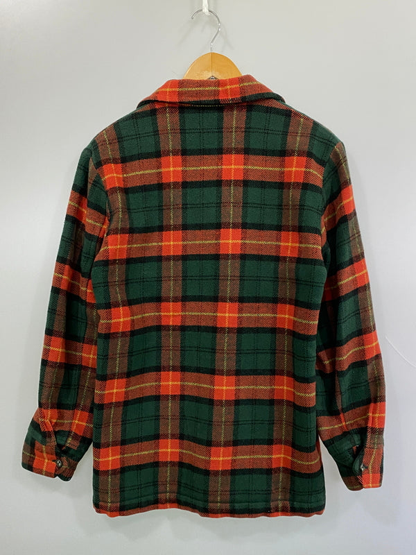 【中古品】【メンズ】 USED CHESTER COAT ユーズド チェスターコート CHECK WOOL JACKET チェック ウール ジャケット 146-260813-ta-05-min サイズ：Ｍ カラー：マルチカラー 万代Net店