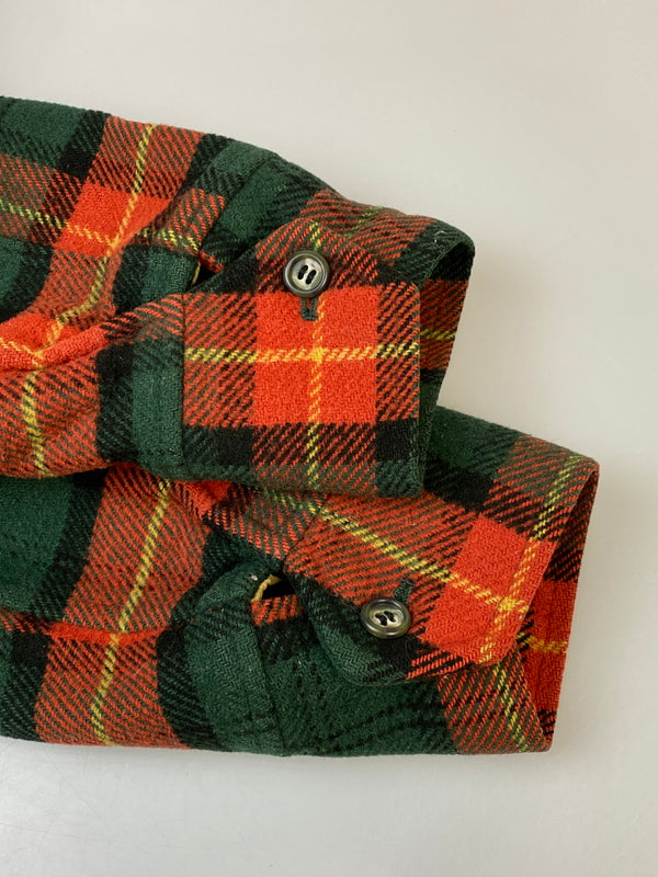 【中古品】【メンズ】 USED CHESTER COAT ユーズド チェスターコート CHECK WOOL JACKET チェック ウール ジャケット 146-260813-ta-05-min サイズ：Ｍ カラー：マルチカラー 万代Net店