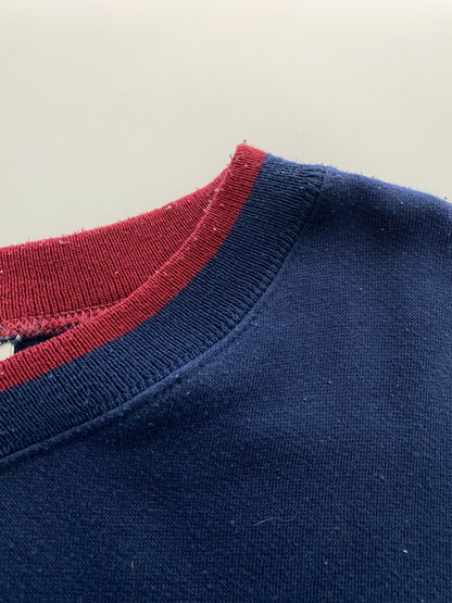 【中古品】【メンズ】 NUCLEUS ニュークリアス 90's CREW SWEAT SHIRT 90年代 クルー スウェットシャツ トレーナー トップス 146-260715-yn-26-min サイズ：XXL カラー：ネイビー 万代Net店
