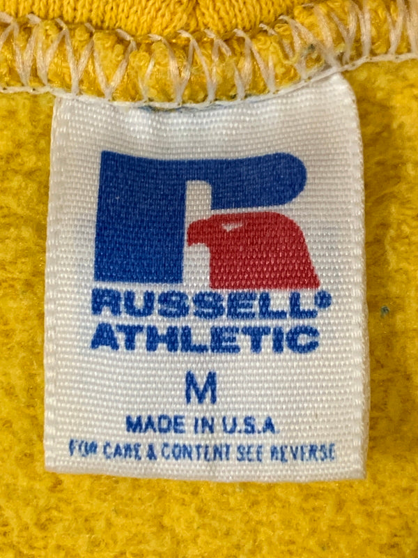 【中古品】【メンズ】 RUSSELL ラッセル 90S HOODIE プルオーバーパーカー ヴィンテージ 146-260718-AS-29-min サイズ：M カラー：イエロー 万代Net店