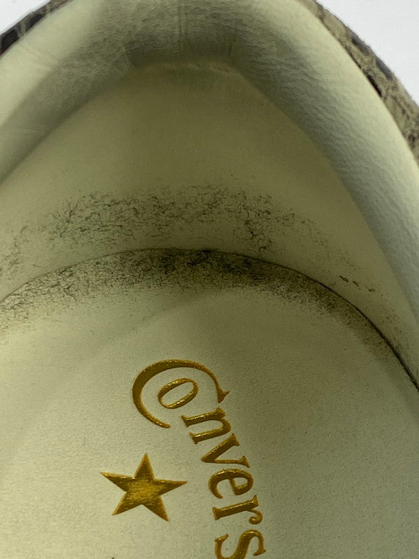 【現状渡し品】【メンズ】 CONVERSE コンバース ALL STER COUPE PT OX 31305230 オールスター クップ PT OX スニーカー 靴 162-260211-kk-08-min カラー：PYTHON 万代Net店