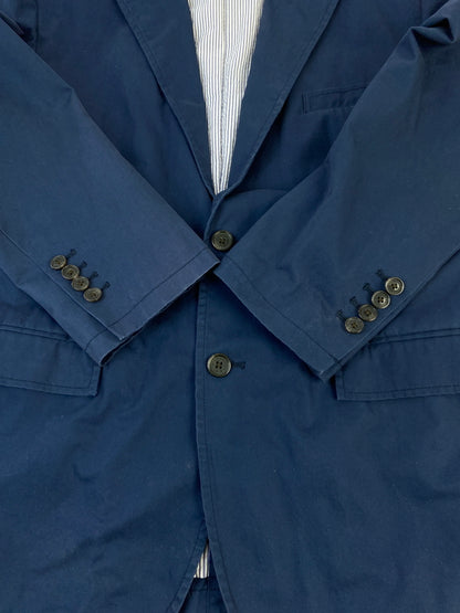【中古品】【メンズ】 BROOKS BROTHERS ブルックス ブラザーズ TAILORED JACKET テーラード ジャケット アウター 146-260724-hu-41-min サイズ：L カラー：ネイビー 万代Net店
