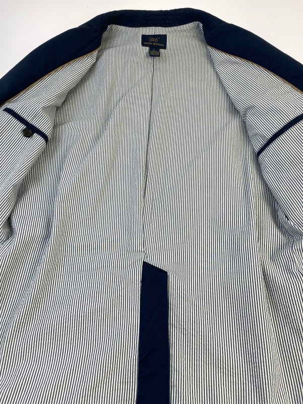 【中古品】【メンズ】 BROOKS BROTHERS ブルックス ブラザーズ TAILORED JACKET テーラード ジャケット アウター 146-260724-hu-41-min サイズ：L カラー：ネイビー 万代Net店