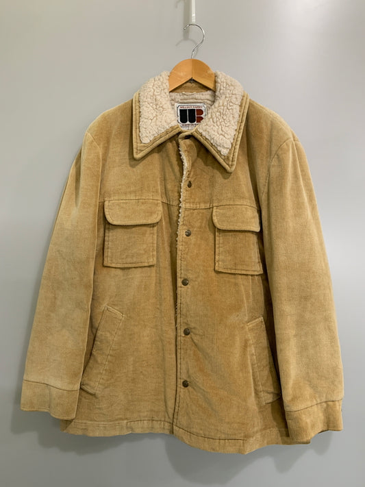 【中古品】【メンズ】 WILLIAM BARRY ウィリアム バリー ランチジャケットメンズ コーデュロイ アウター 145-260704-hu-07-min サイズ：44 カラー：マスタード系 万代Net店