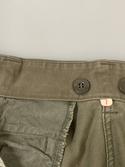 【中古品】【メンズ】 GERMANY ARMY ジャーマニー アーミー 90S MOLESKIN PANTS 90年代 モールスキンパンツ メンズ ヴィンテージ ボトムス 156-260704-hu-22-min サイズ：1 カラー：カーキ系 万代Net店