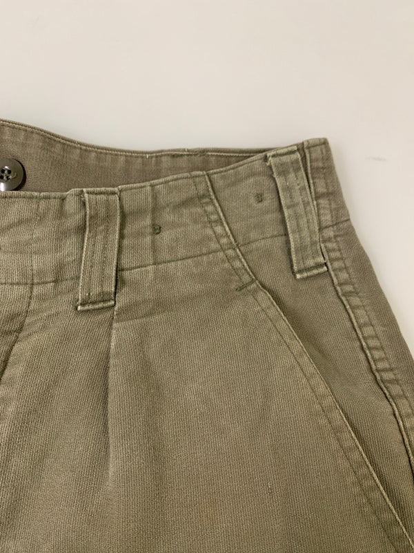 【中古品】【メンズ】 GERMANY ARMY ジャーマニー アーミー 90S MOLESKIN PANTS 90年代 モールスキンパンツ メンズ ヴィンテージ ボトムス 156-260704-hu-22-min サイズ：1 カラー：カーキ系 万代Net店
