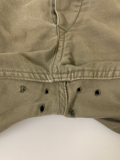 【中古品】【メンズ】 GERMANY ARMY ジャーマニー アーミー 90S MOLESKIN PANTS 90年代 モールスキンパンツ メンズ ヴィンテージ ボトムス 156-260704-hu-22-min サイズ：1 カラー：カーキ系 万代Net店