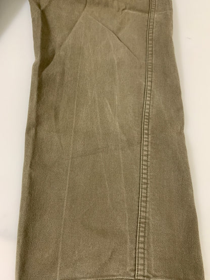 【中古品】【メンズ】 GERMANY ARMY ジャーマニー アーミー 90S MOLESKIN PANTS 90年代 モールスキンパンツ メンズ ヴィンテージ ボトムス 156-260704-hu-22-min サイズ：1 カラー：カーキ系 万代Net店