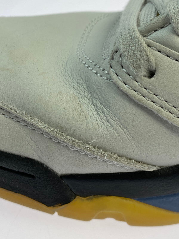 【中古品】【メンズ】 NIKE ナイキ × A MA MANIERE ア・マ・マニエール 別注 コラボ WOMEN'S AIR JORDAN 5 RETRO SP "DAWN" FZ5758-004 ウィメンズ エアジョーダン 5 レトロ スペシャル ドーン スニーカー 靴 シューズ 160-260214-SH-04-min カラー：PHOTON DUST/BLACK 万代Net店