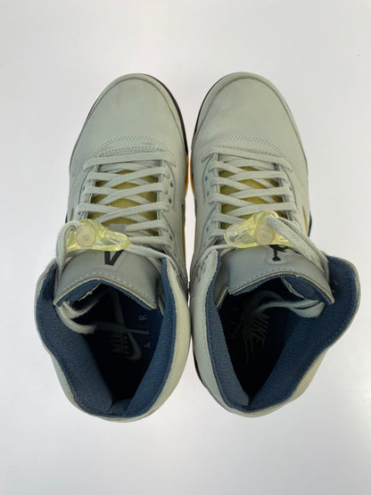 【中古品】【メンズ】 NIKE ナイキ × A MA MANIERE ア・マ・マニエール 別注 コラボ WOMEN'S AIR JORDAN 5 RETRO SP "DAWN" FZ5758-004 ウィメンズ エアジョーダン 5 レトロ スペシャル ドーン スニーカー 靴 シューズ 160-260214-SH-04-min カラー：PHOTON DUST/BLACK 万代Net店