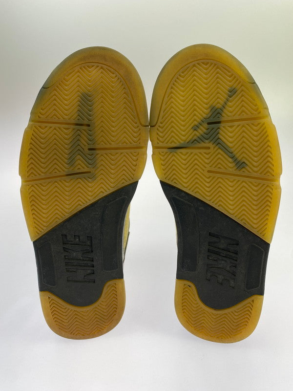 【中古品】【メンズ】 NIKE ナイキ × A MA MANIERE ア・マ・マニエール 別注 コラボ WOMEN'S AIR JORDAN 5 RETRO SP "DAWN" FZ5758-004 ウィメンズ エアジョーダン 5 レトロ スペシャル ドーン スニーカー 靴 シューズ 160-260214-SH-04-min カラー：PHOTON DUST/BLACK 万代Net店