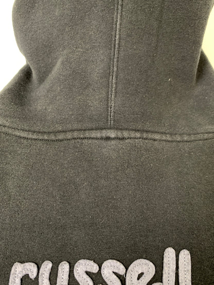 【中古品】【メンズ】 PLATINUM FUBU プラティナムフブ RUSSELL HOODIE プルオーバーパーカー 146-260718-AS-30-min サイズ：F カラー：ブラック 万代Net店