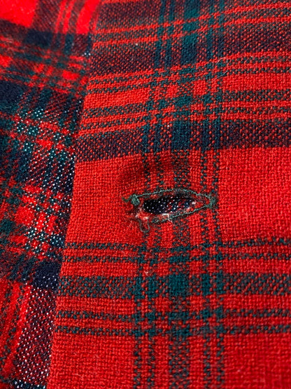 【中古品】【メンズ】 PENDLETON ペンドルトン BOARD SHIRT 50'S ボード シャツ 50年代 メンズ トップス ヴィンテージ 長袖 146-260213-em-32-min サイズ：L カラー：レッド/ブラック（チェック） 万代Net店