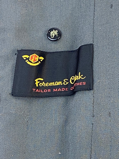 【中古品】【メンズ】 FOREMAN & CLARK フォアマン アンド クラーク 60'S コート 60年代 アウター 146-260912-hu-58-min サイズ：サイズ表記不明 カラー：カーキ系 万代Net店