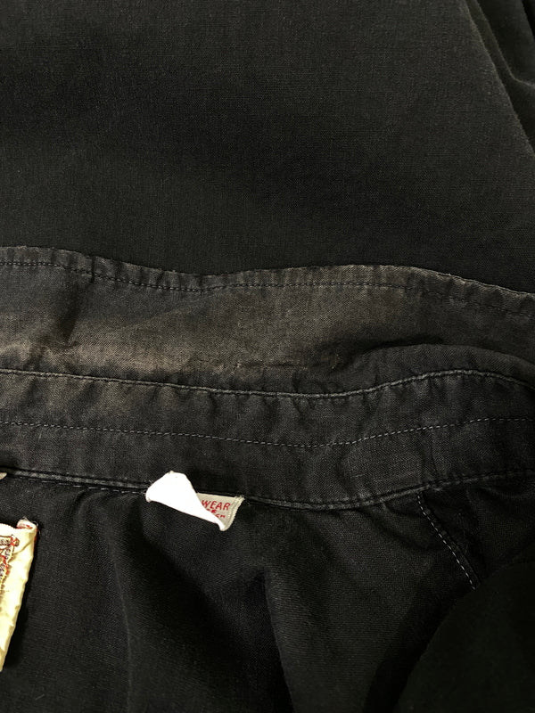 【現状渡し品】【メンズ】 KARMAN カルマン 50's WESTERN SHIRT ウエスタンシャツ 長袖シャツ トップス 146-260709-yn-08-min サイズ：M カラー：ブラック 万代Net店
