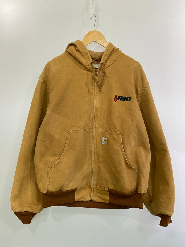 【中古品】【メンズ】 Carhartt カーハート IKO2 ACTIVE JACKET J131-BRN アクティブ ジャケット メンズ アウター フーディ 146-260213-em-33-min サイズ：L カラー：ライトブラウン 万代Net店