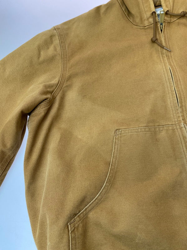 【中古品】【メンズ】 Carhartt カーハート IKO2 ACTIVE JACKET J131-BRN アクティブ ジャケット メンズ アウター フーディ 146-260213-em-33-min サイズ：L カラー：ライトブラウン 万代Net店
