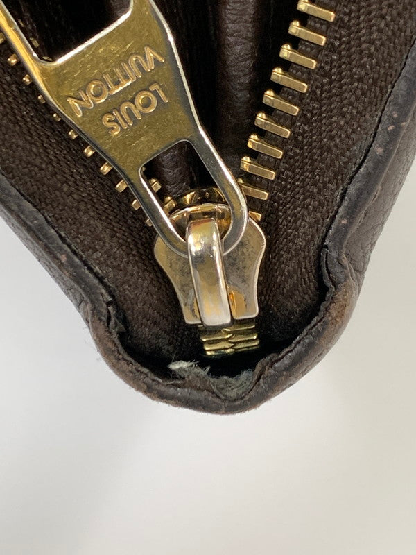 【中古品】【メンズ/レディース】 LOUIS VUITTON ルイ・ヴィトン モノグラム・アンプラント ジッピー・ウォレット M60548 SP2144 ラウンドファスナー ロングウォレット 長財布 179-260214-kk-39-min カラー：テール 万代Net店