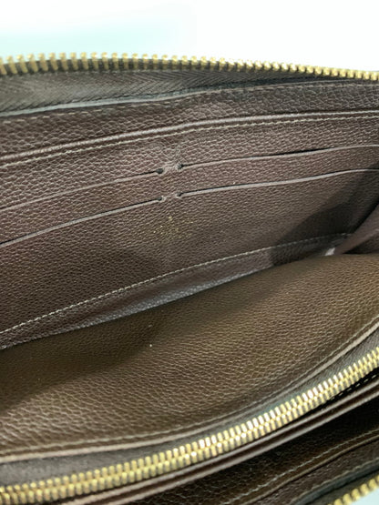 【中古品】【メンズ/レディース】 LOUIS VUITTON ルイ・ヴィトン モノグラム・アンプラント ジッピー・ウォレット M60548 SP2144 ラウンドファスナー ロングウォレット 長財布 179-260214-kk-39-min カラー：テール 万代Net店
