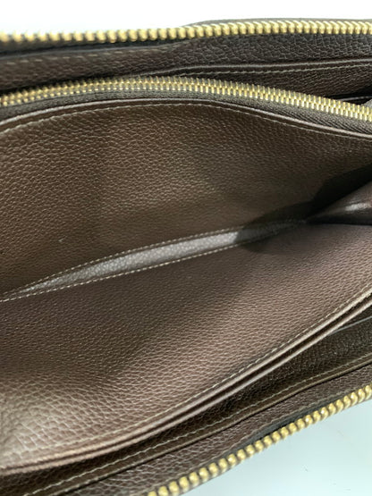 【中古品】【メンズ/レディース】 LOUIS VUITTON ルイ・ヴィトン モノグラム・アンプラント ジッピー・ウォレット M60548 SP2144 ラウンドファスナー ロングウォレット 長財布 179-260214-kk-39-min カラー：テール 万代Net店